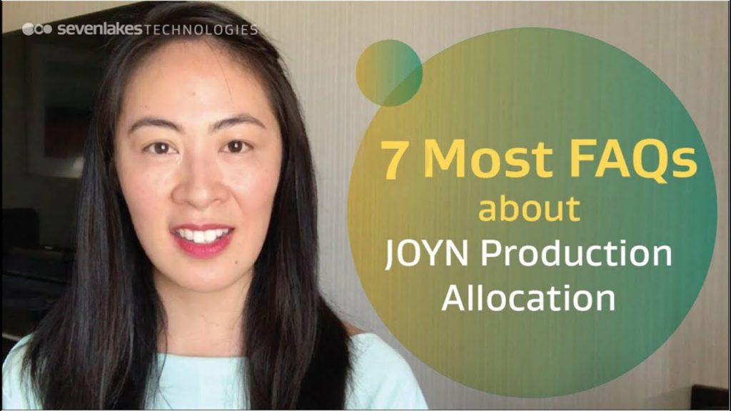 7 Most FAQs About JOYN Production Allocation